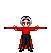 Damian w/bo staff