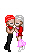 Jamie + Koral kissing