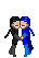 Korey + Ceri kissing