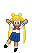 Usagi, school clothes