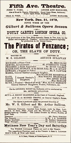 Pirates programme. Click here to see larger image