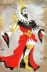 Costume for King Hildebrand 1954