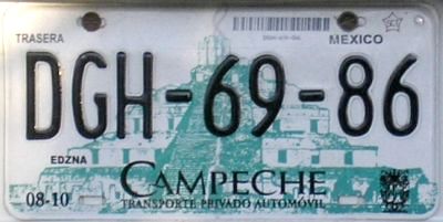 Placa actual / Current plate