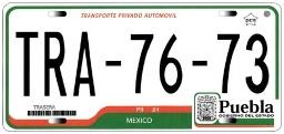 Placa actual / Current plate
