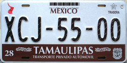 Placa actual / Current plate