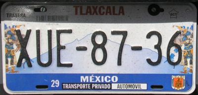 Placa actual / Current plate
