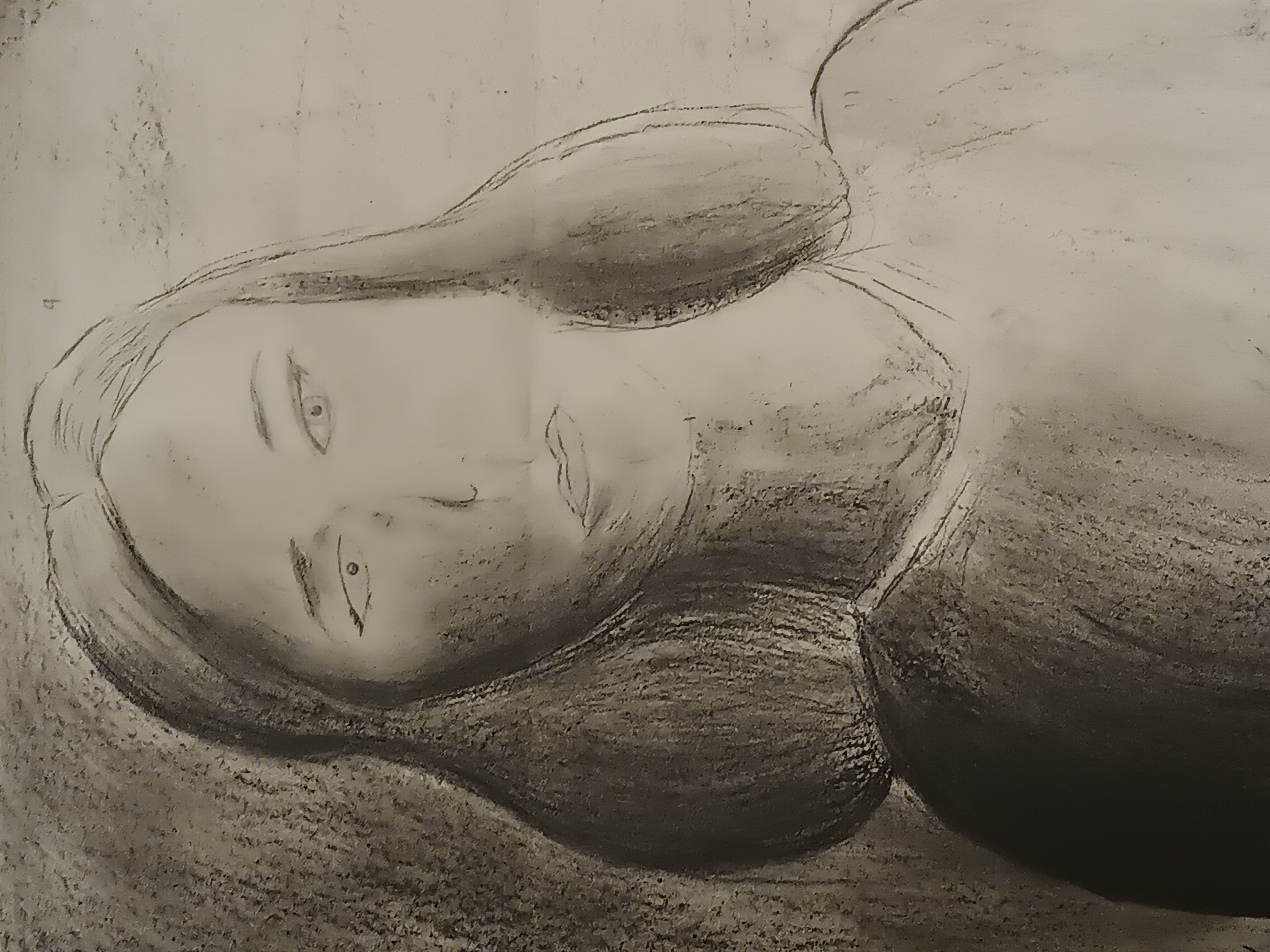 realistic portrait of Mia Fiozzo
