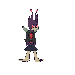 Sprite character Getting Ready For Battle Animation