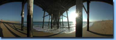 Under the pier