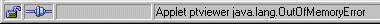 Out of memory error
