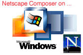 Netscape Composer on PC