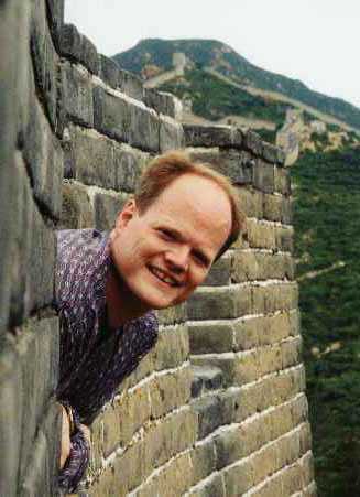 me at the great wall