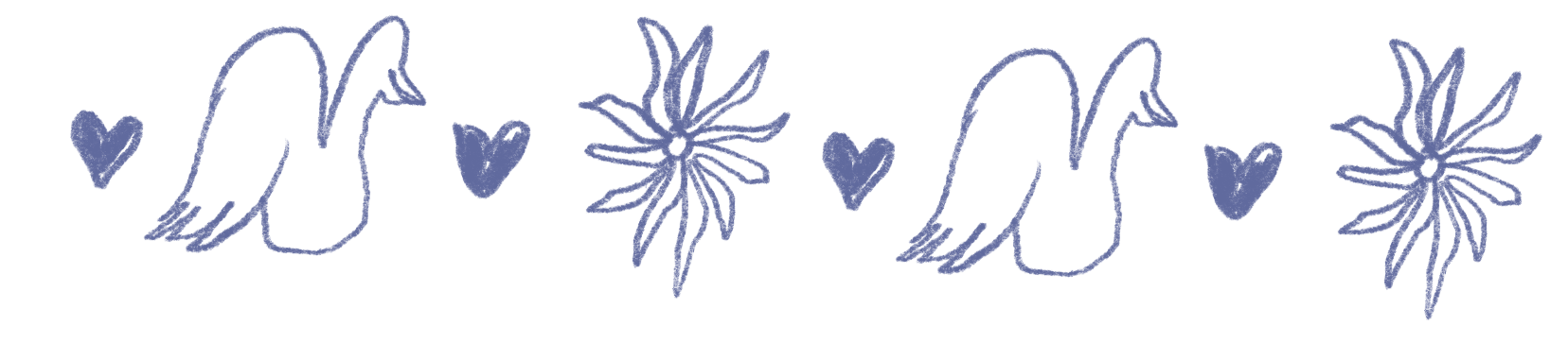 are they doves or are they crows? I think I meant to draw swans but they look like ducks.