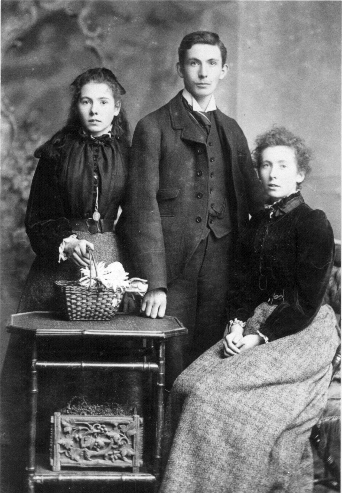 Left to right Teresa Gannon, Eugene Gannon, Rose Gannon