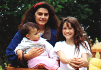 Me, baby Olivia & cousin Chrissy
