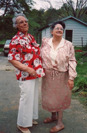 Mams and her best friend Matie, who also passed away.