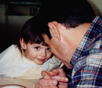 Olivia and her GranPoppy!
