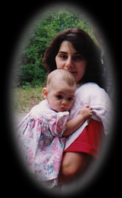 Me and Olivia, 4 1/2 months old