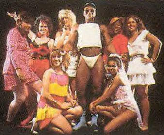 Some of the Big Men Big Women dancers