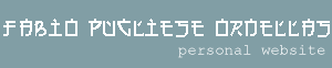 Fabio Pugliese Ornellas's personal website