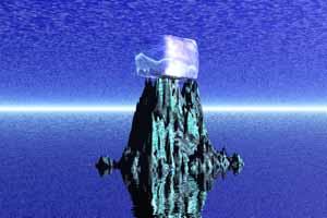 Ice On The Rock