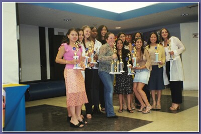 West Valley League Champion...girls' volleyball awards night