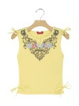 cute yellow tank top