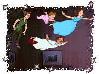wendy and sibling flying