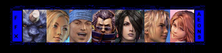 FF10 characters