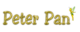 PETER PAN TITLE