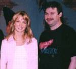 with
Britney Spears on the set of Jukebox