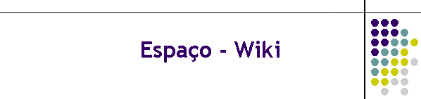 Espa�o - Wiki