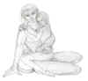 A quiet moment for Kaiel and Jaimz (copyright Micinjensue 2009)