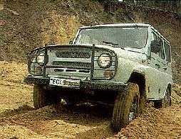 UAZ-31514 is good in a sand