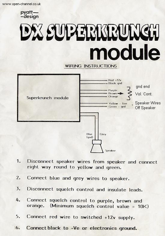 CB Radio Manuals and Circuit Diagrams