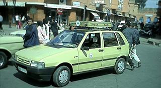 Small taxi in Marrakech