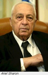 Il leader della destra, Ariel Sharon