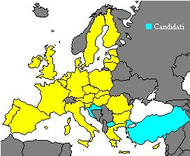 Mappa della UE a 27