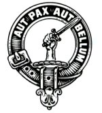Gunn Clan Badge with motto