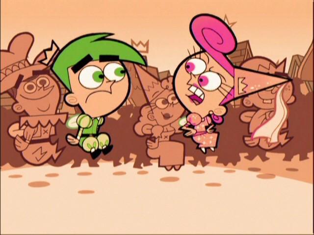 Cosmo & Wanda during the Middle Ages.