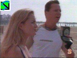 "She's the one...who's very attractive if you hadn't noticed."