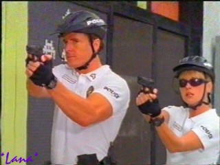 "Don't make us shoot you to protect that lowlife."