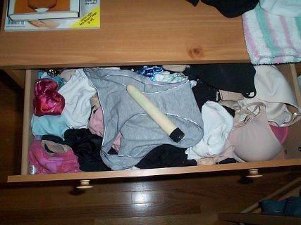 Andrea's panty drawer