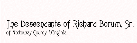 The Descendants of Richard Borum, Sr.