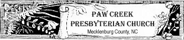 The History of Paw Creek Presbyterian Church