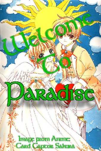 Welcome to Pikkle Paradise. Graphic from an anime entitled Card Captor Sakura