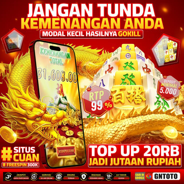 Galeri foto GNTOTO ⚡ Daftar Link Situs Slot Gacor Online Gampang Pecah Terbaru di Jakarta