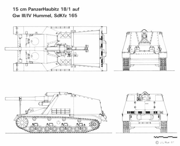 Line Drawing of Hummel;
image courtesy Patrick Stephens Limited