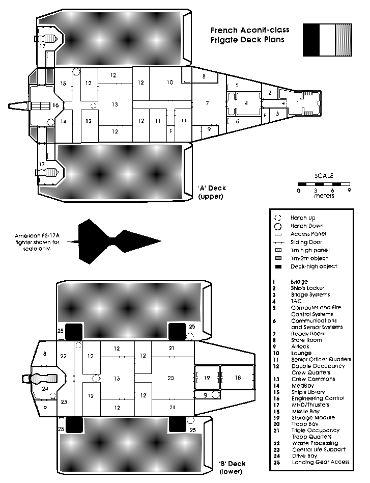 Aconit Deckplans