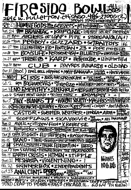 an old fireside flier a la brian peterson